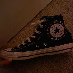 Limited edition converse! size 7 and a half